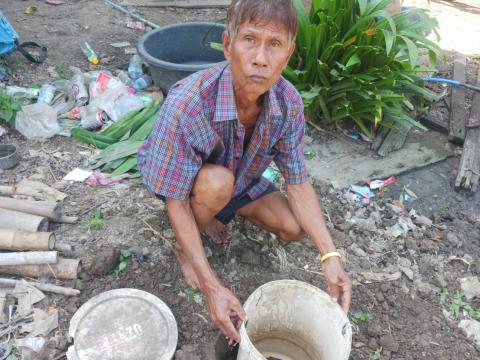 การขับเคลื่อนกิจกรรมถังขยะเปียก ลดโลกร้อน ของตำบลวัดโบสถ์
